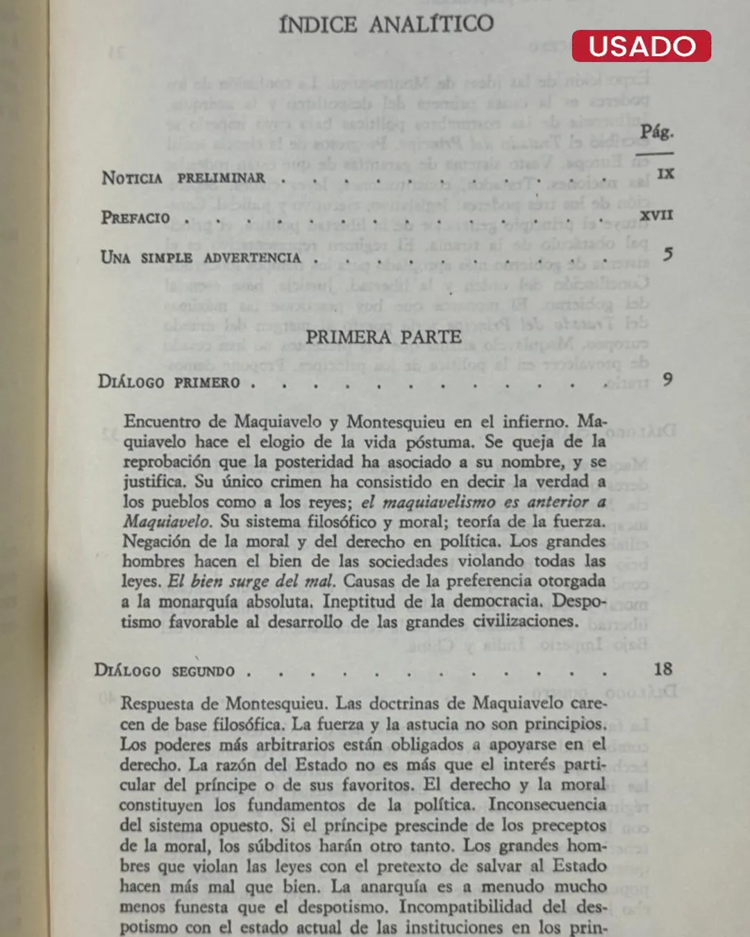 DIALOGO EN EL INFIERNO ENTRE MAQUIAVELO Y MONTESQUIEU - Imagen 2
