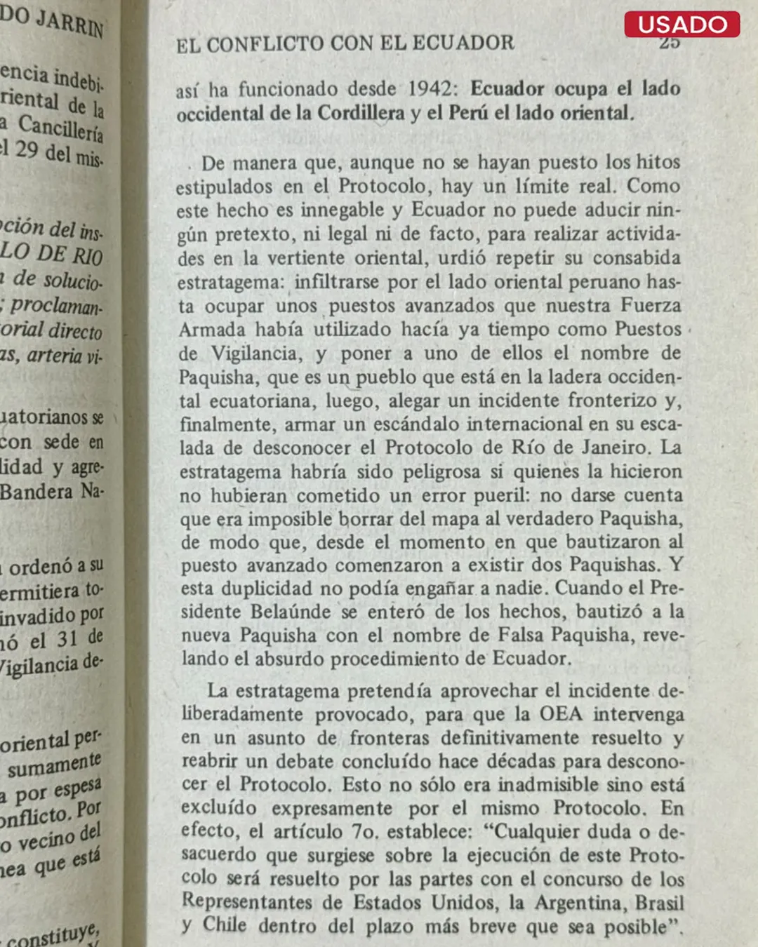 EL CONFLICTO CON ECUADOR - Imagen 3