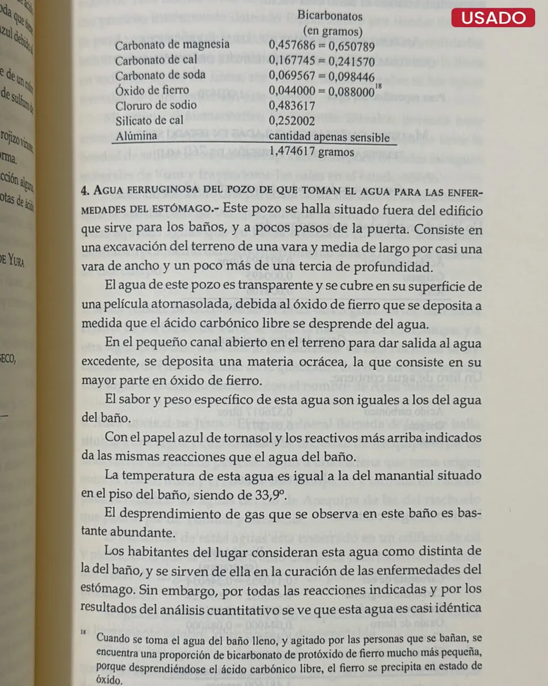COLECCIÓN ESTUDIOS GEOLÓGICOS Y MINEROS PARA LA OBRA ‘EL PERÚ’ (VOLUMEN V): AGUA MINERALES Y POTABLES DEL PERÚ - Imagen 3