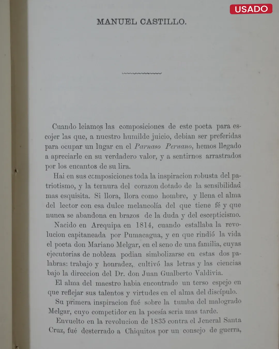 PARNASO PERUANO (2 TOMOS) - Imagen 3