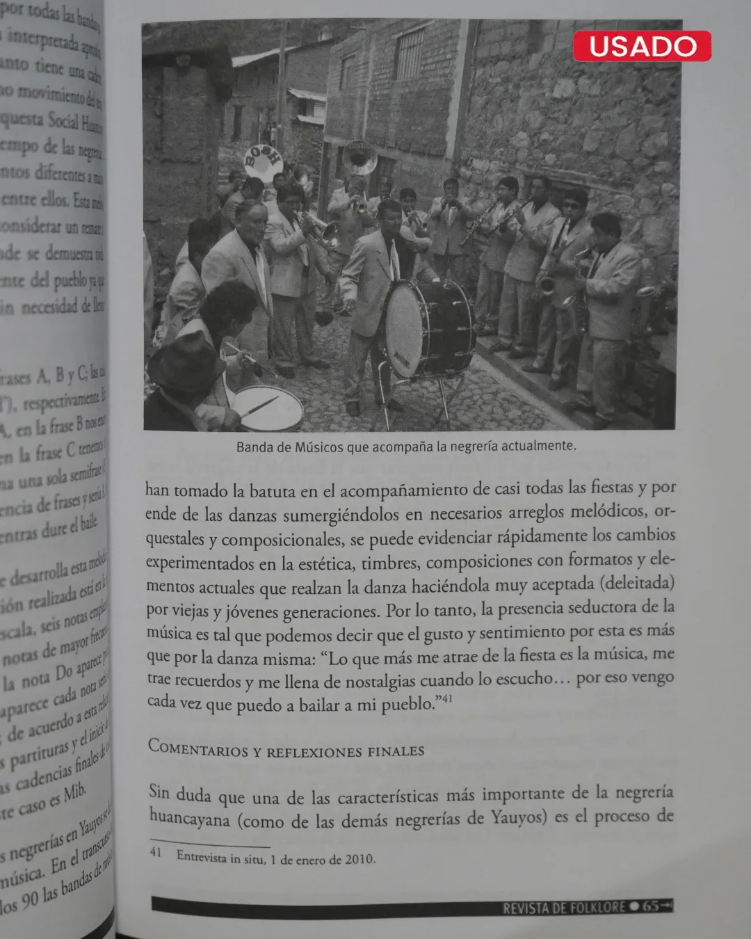 FOLKLORE: ARTE, CULTURA Y SOCIEDAD (REVISTA DEL CENTRO UNIVERSITARIO DE FOLKLORE – UNMSM) – AÑO 1 – NÚMERO 2 – NOVIEMBRE 2010 (INCLUYE CD) - Imagen 3