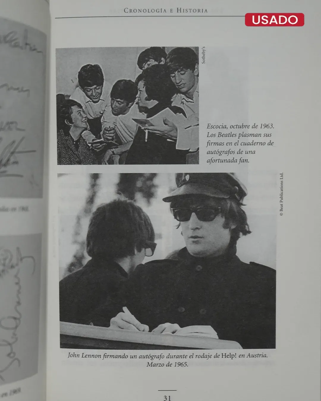 LOS AUTOGRAFOS DE LOS BEATLES - Imagen 2