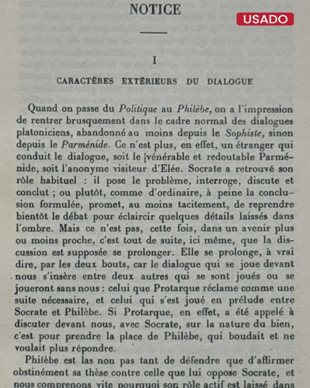 PLATON (TEXTO EN FRANCES) - Imagen 2