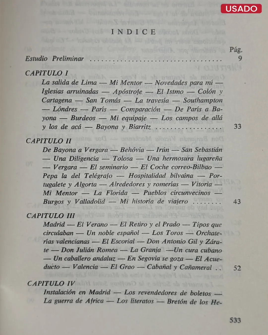 MEMORIAS DE UN VIAJERO PERUANO - Imagen 2