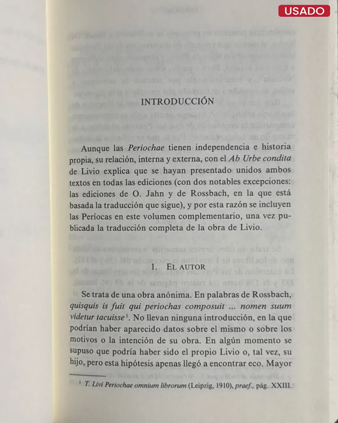PERÍOCAS / PERÍOCAS DE OXIRRINCO / FRAGMENTOS / LIBROS DE LOS PRODIGIOS - Imagen 2