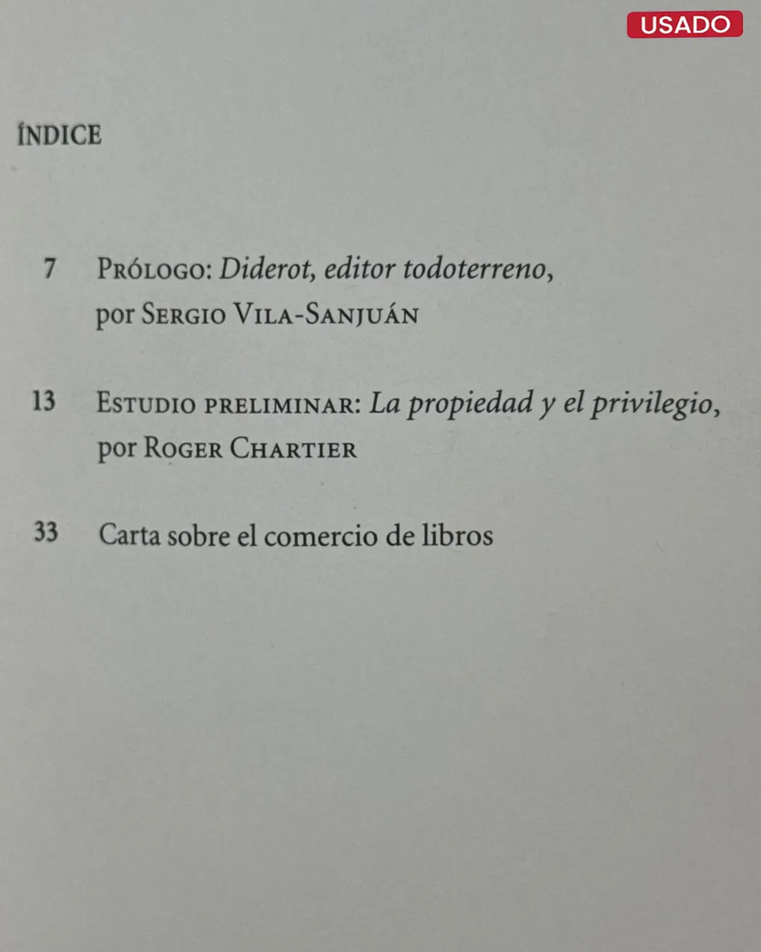 CARTA SOBRE EL COMERCIO DE LIBROS - Imagen 3