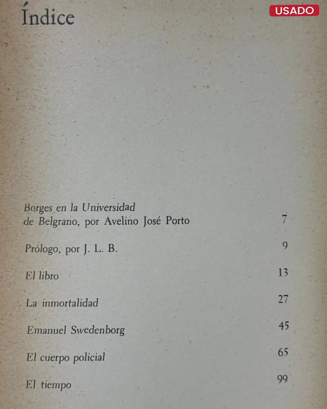 BORGES, ORAL - Imagen 2