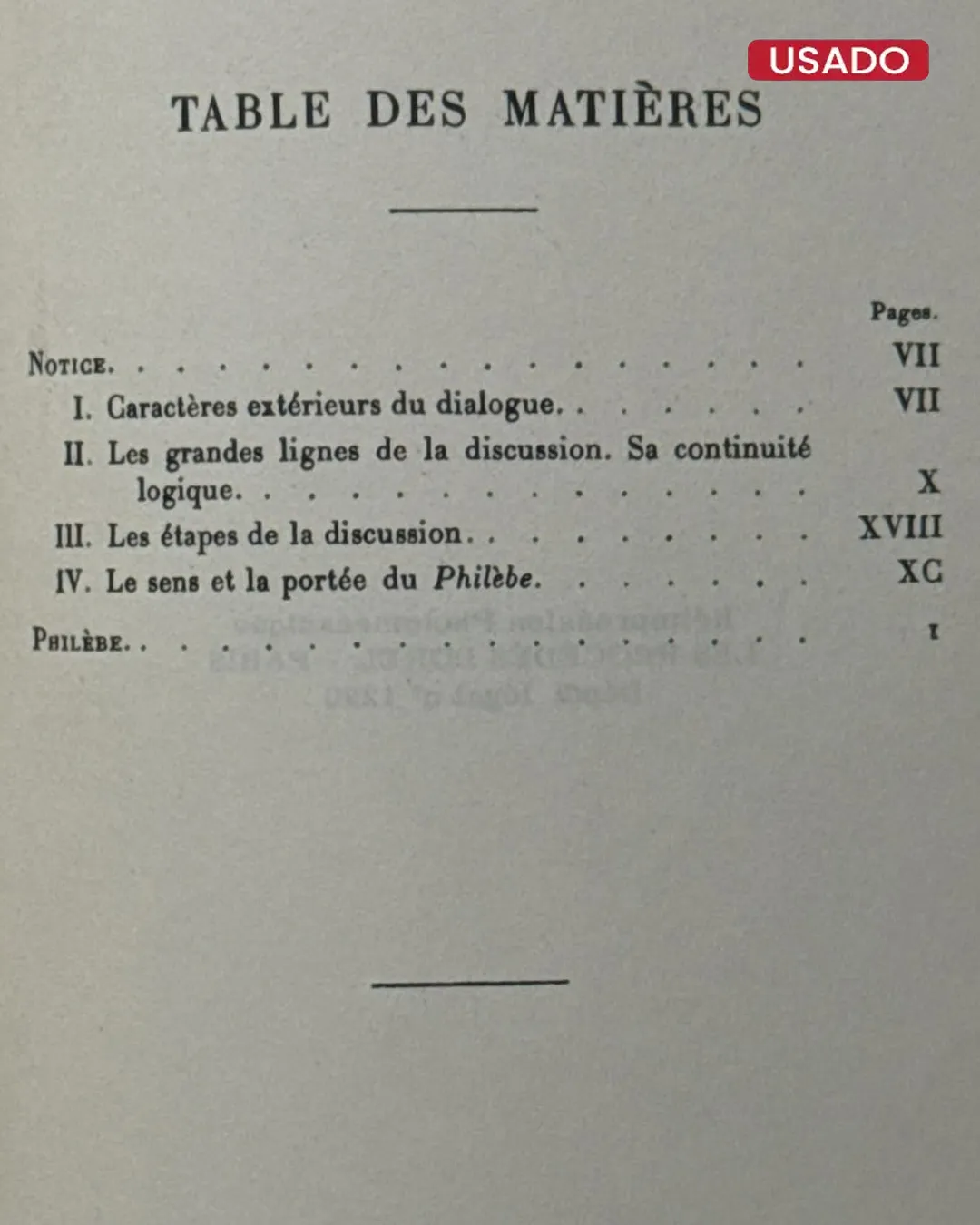 PLATON (TEXTO EN FRANCES) - Imagen 3