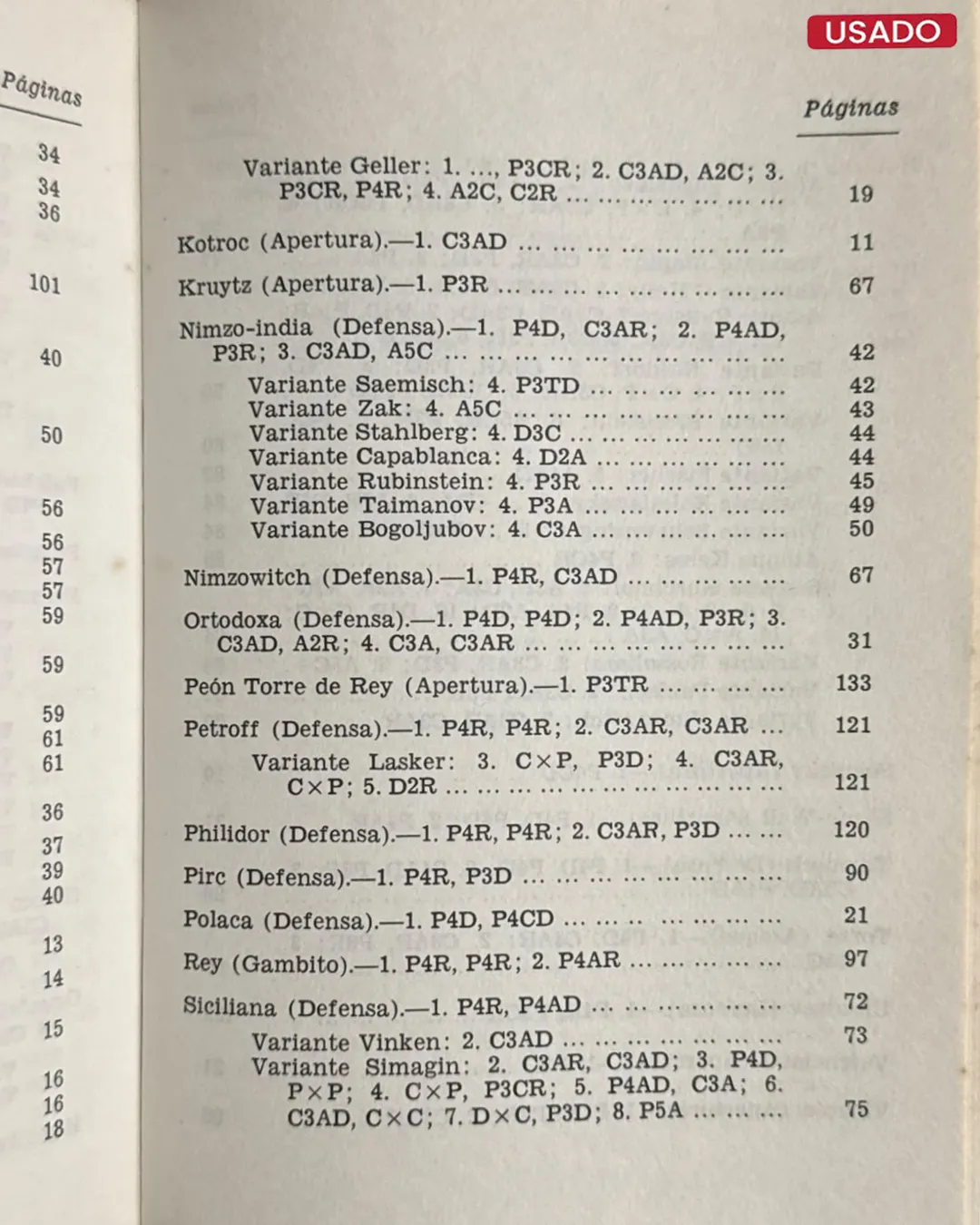NOVEDADES EN LAS APERTURAS DESDE 1965 - Imagen 2