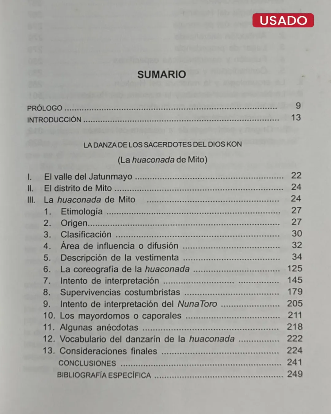 LA DANZA DE LOS SACREDOTES DEL DIOS KON: LA HUACONADA DE MITO - Imagen 2