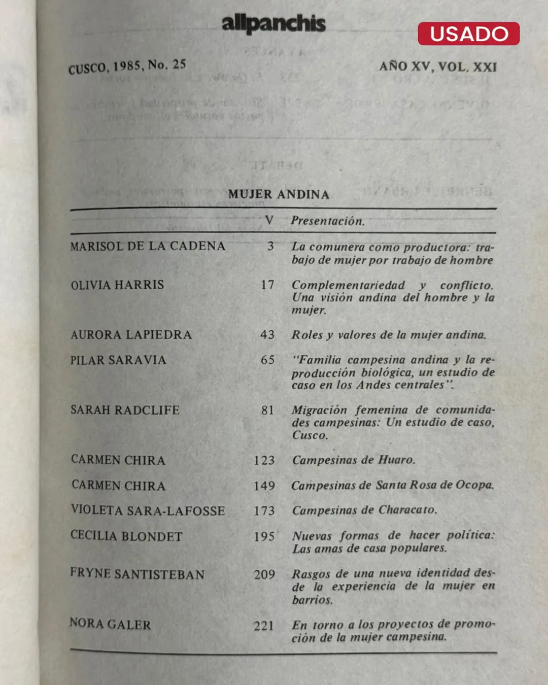 ALLPANCHIS Nº 25 - Imagen 3