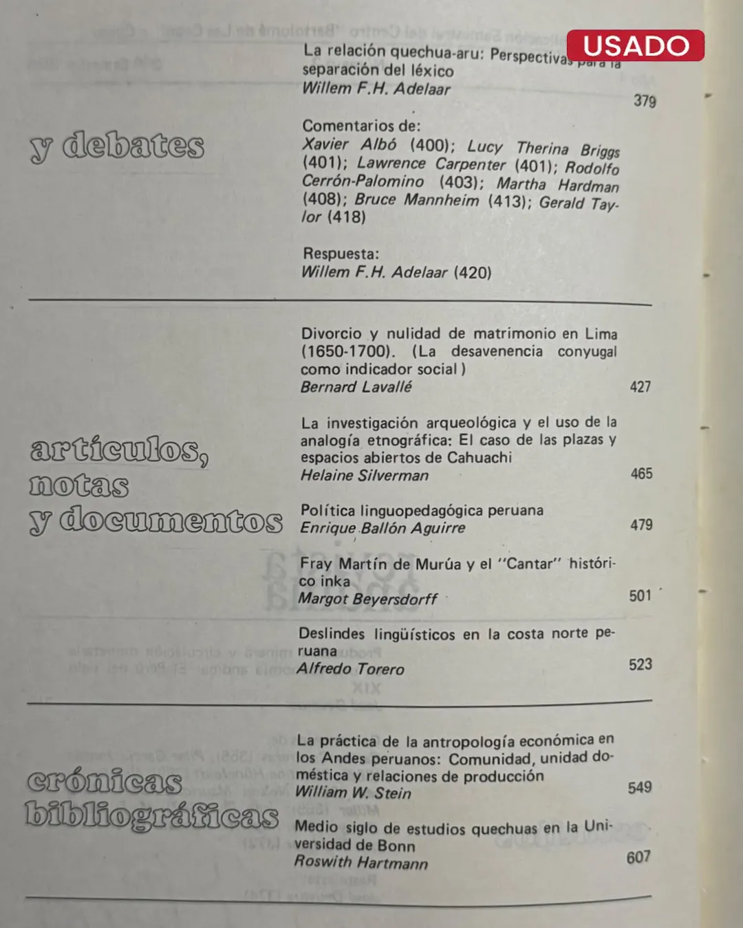 REVISTA ANDINA, AÑO 4, Nº 2, DICIEMBRE 1986 - Imagen 3