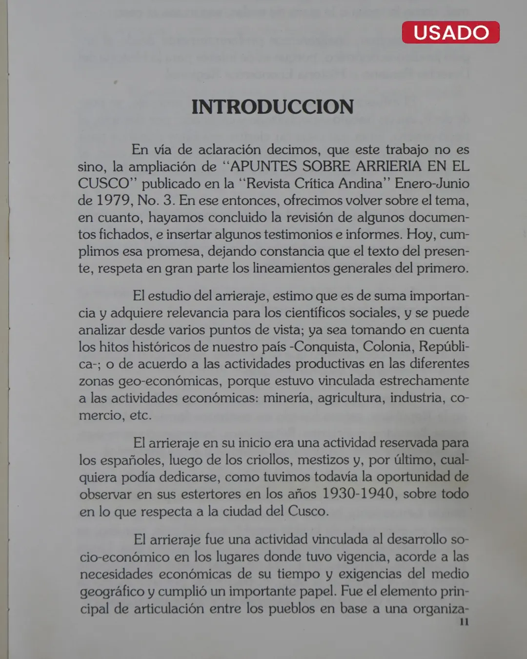 APUNTES SOBRE LA ARRIERIA EN EL QOSQO - Imagen 2