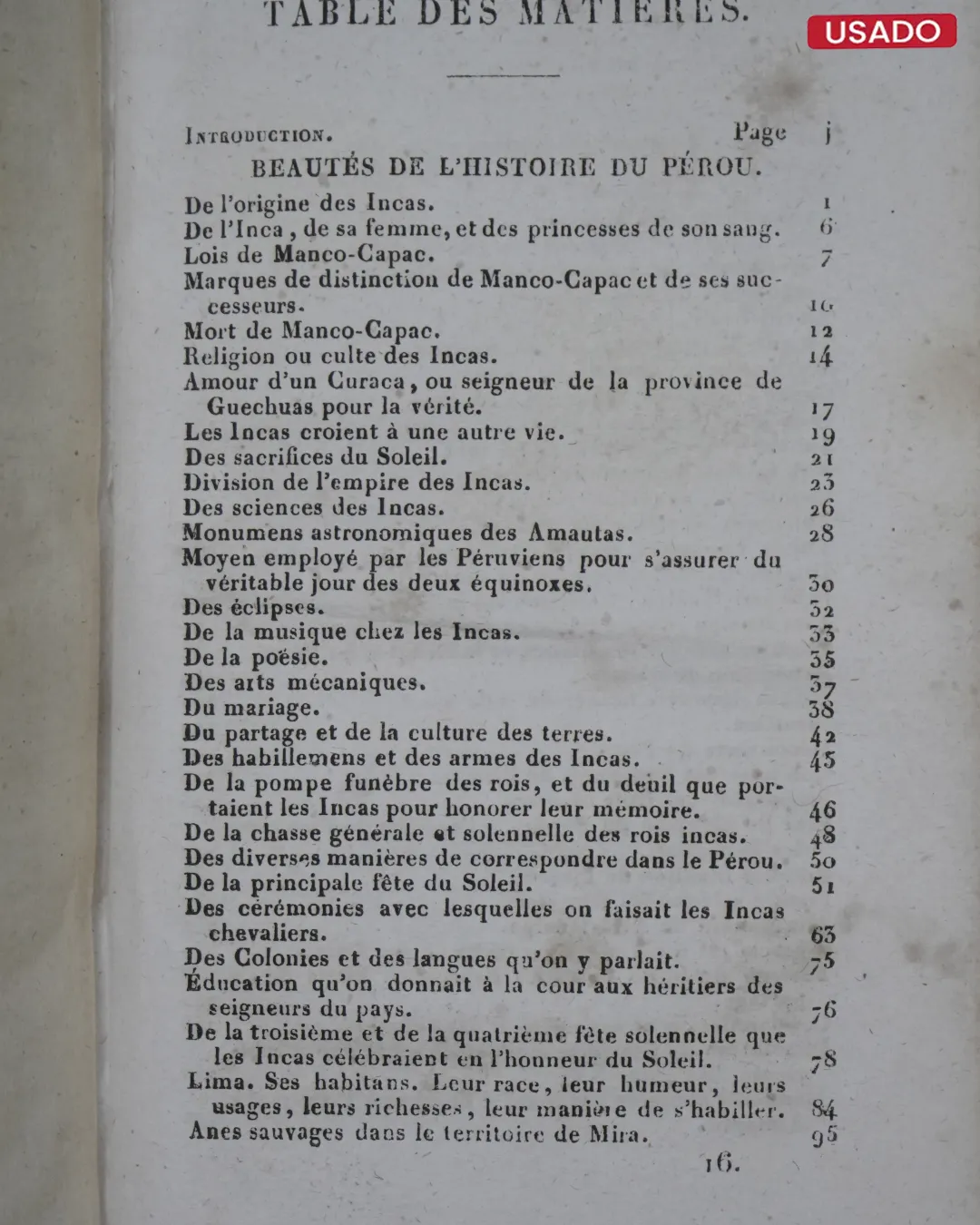 BEAUTÉS DE L’HISTOIRE DU PÉROU - TEXTO EN FRANCÉS - Imagen 4