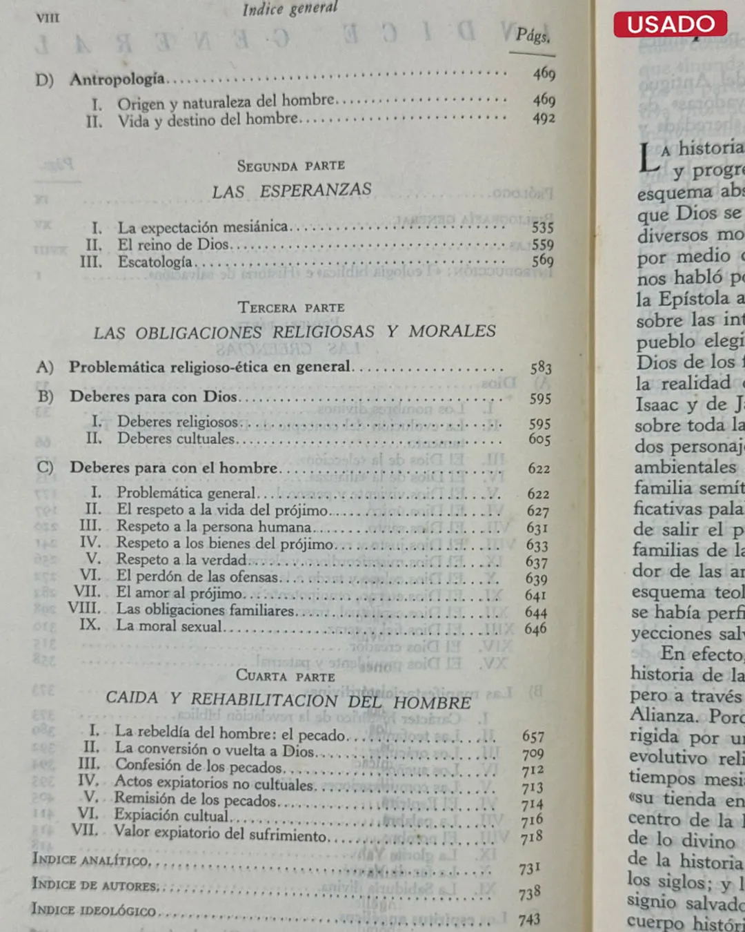 TEOLOGIA DE LA BIBLIA (ANTIGUO TESTAMENTO) - Imagen 4