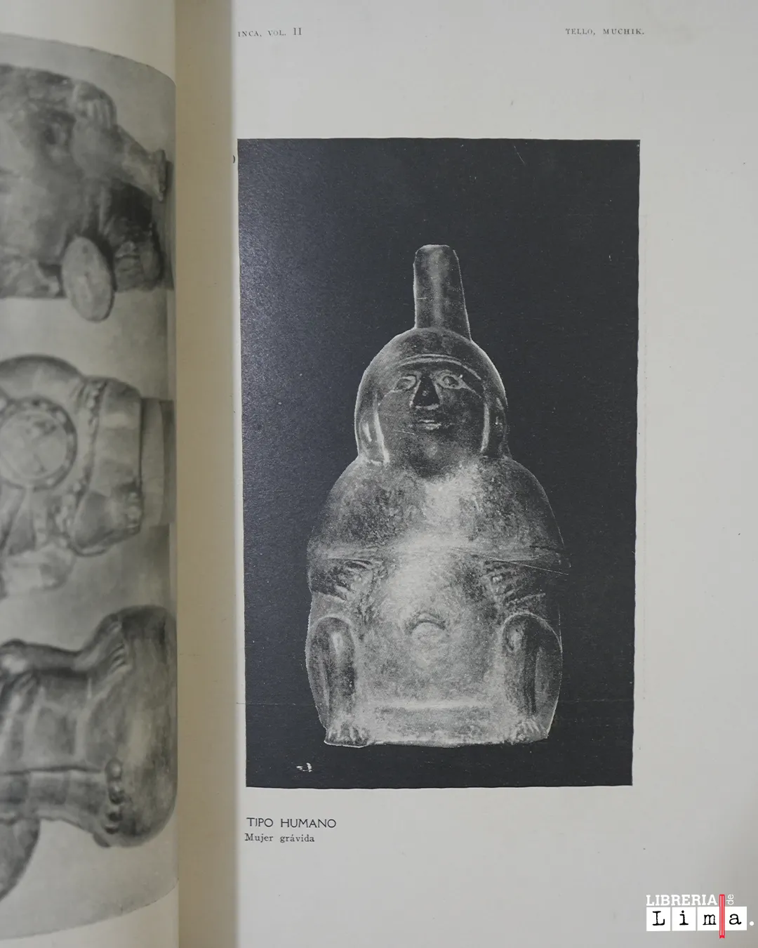INCA – REVISTA DE ESTUDIOS ANTROPOLOGICOS; ORGANO DEL MUSEO DE ARQUEOLOGIA DE LA UNIVERSIDAD MAYOR DE SAN MARCOS DE LIMA VOL .1 (1923) / VOL. II (1938) - Imagen 3
