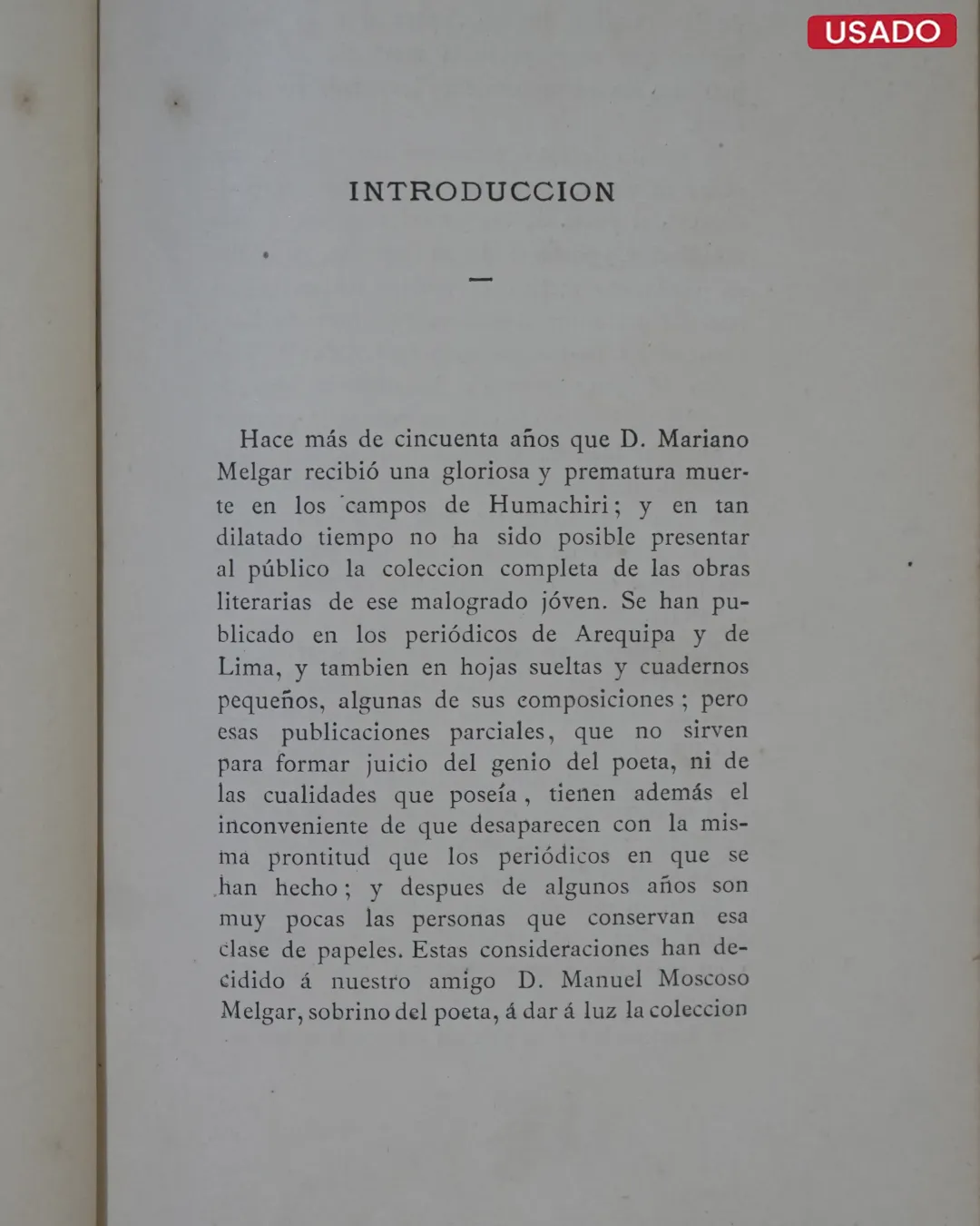 POESÍAS DE DON MARIANO MELGAR (1878) - Imagen 2