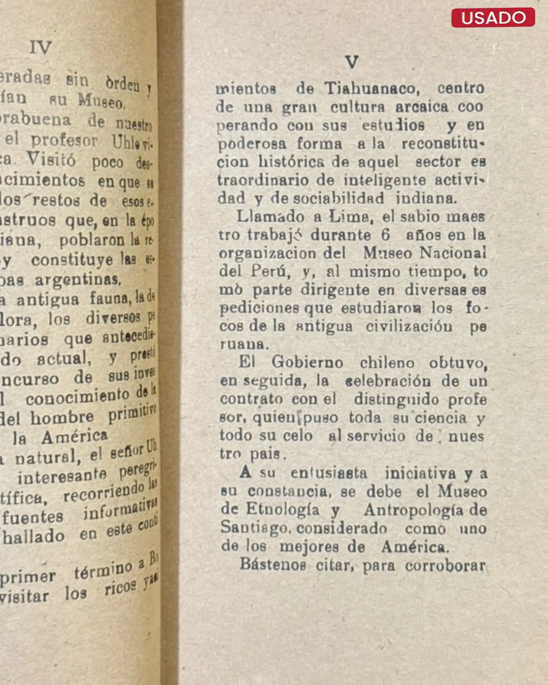 LOS ABORIGENES DE ARICA Y EL HOMBRE AMERICANO: CONFERENCIA LEIDA EN EL INSTITUTO COMERCIAL EL 26 DE NOVIEMBRE DE 1917 - Imagen 2