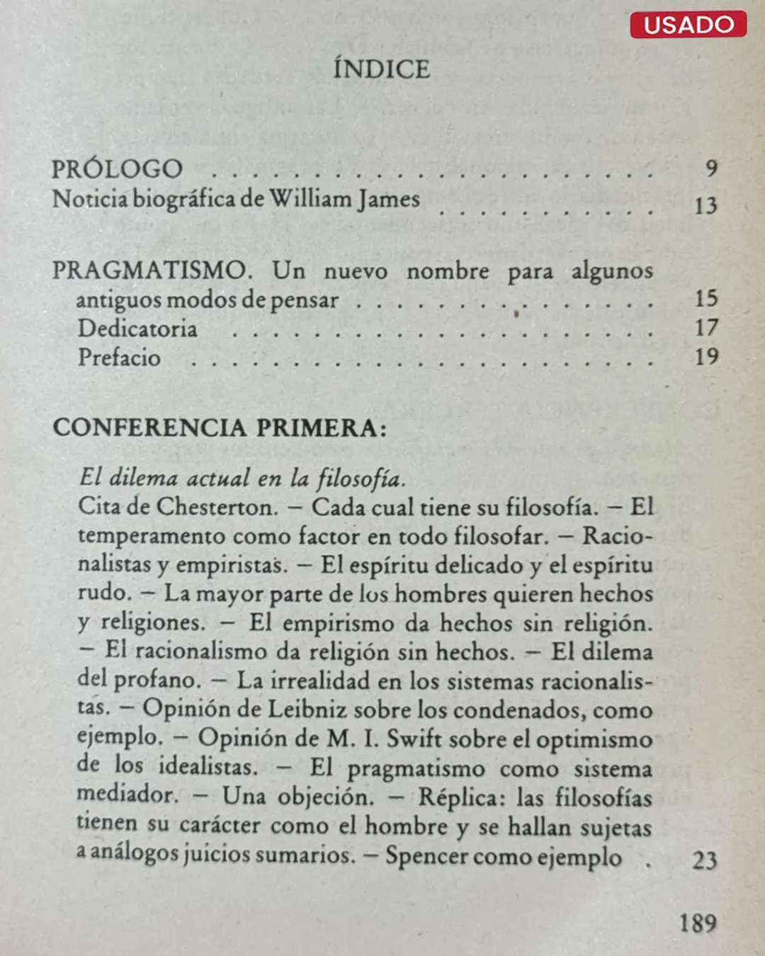 PRAGMATISMO; UN NUEVO NOMBRE PARA ALGUNOS ANTIGUOS MODOS DE PENSAR - Imagen 3