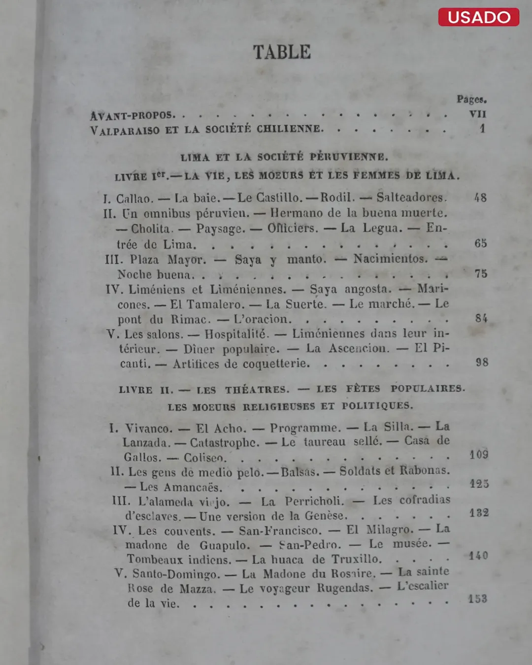 SOUVENIRS DE L’AMÉRIQUE ESPAGNOLE (CHILI-PÉROU – BRÉSIL) - Imagen 3
