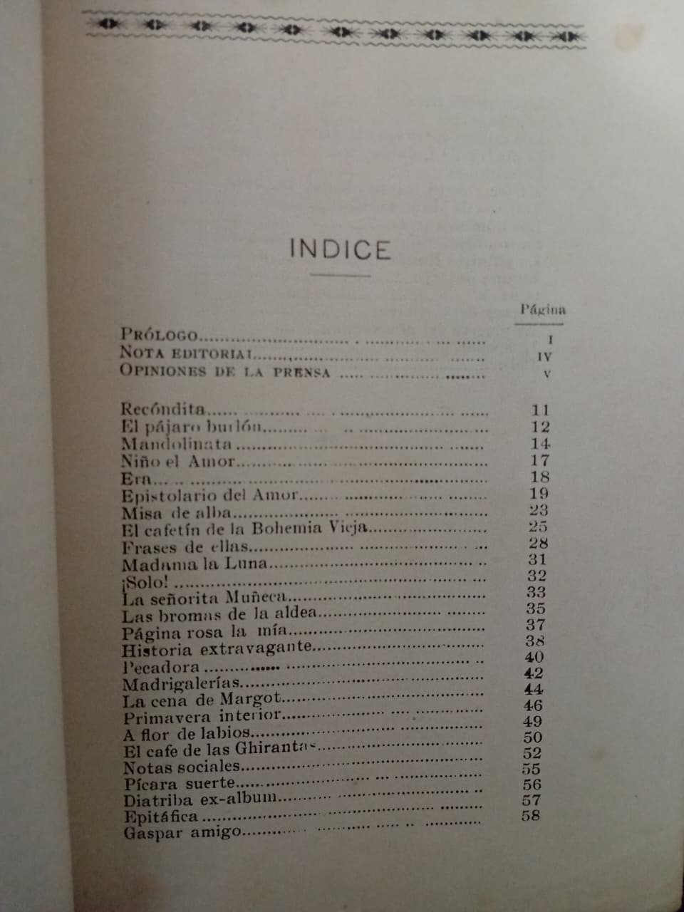 INDICE