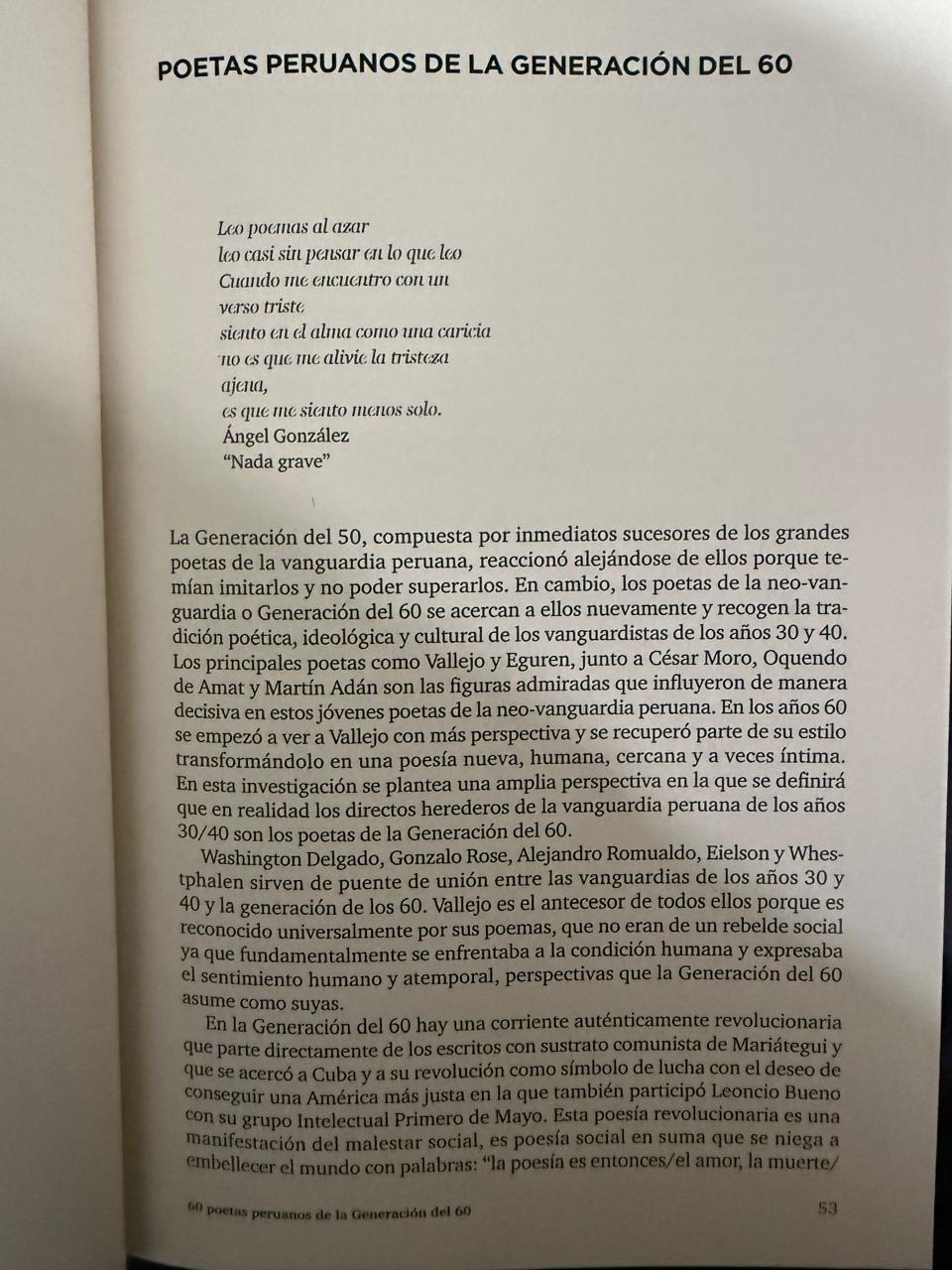 60 POETAS PERUANO DE LA GENERACIÒN DEL 60 - Imagen 3