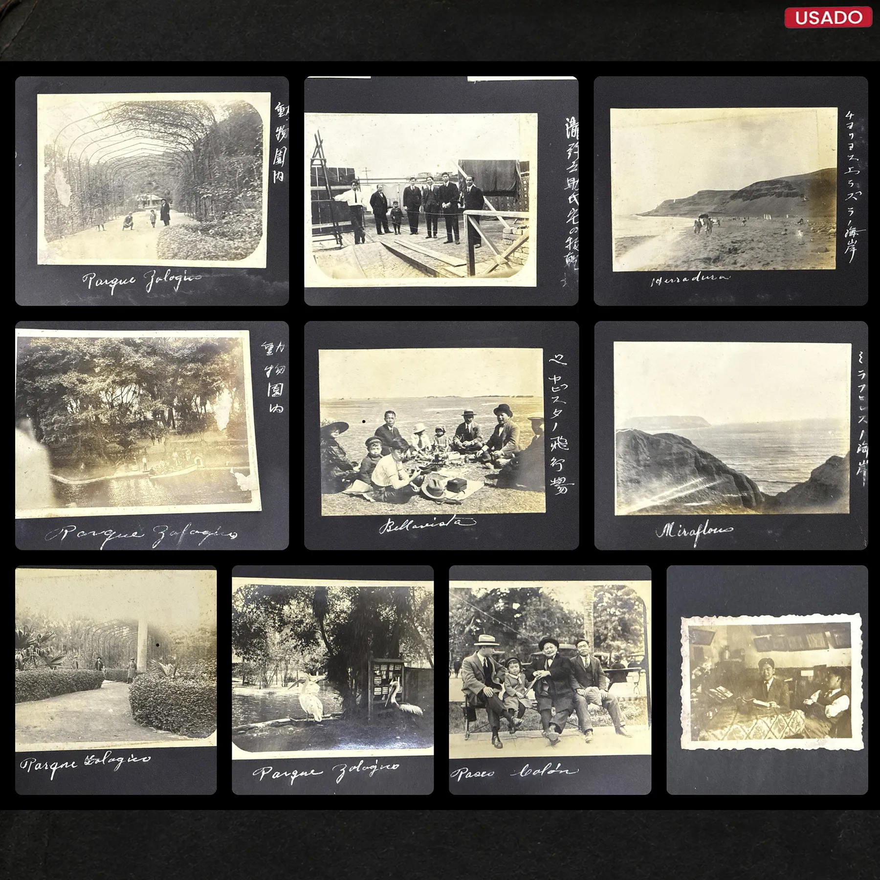 ARCHIVO FOTOGRÁFICO HISTÓRICO DE LA INMIGRACIÓN JAPONESA Y COMUNIDAD NIKKEI EN EL PERÚ (C. 1910–1940) – 3 ÁLBUMES, 443 FOTOGRAFÍAS ORIGINALES - Imagen 28