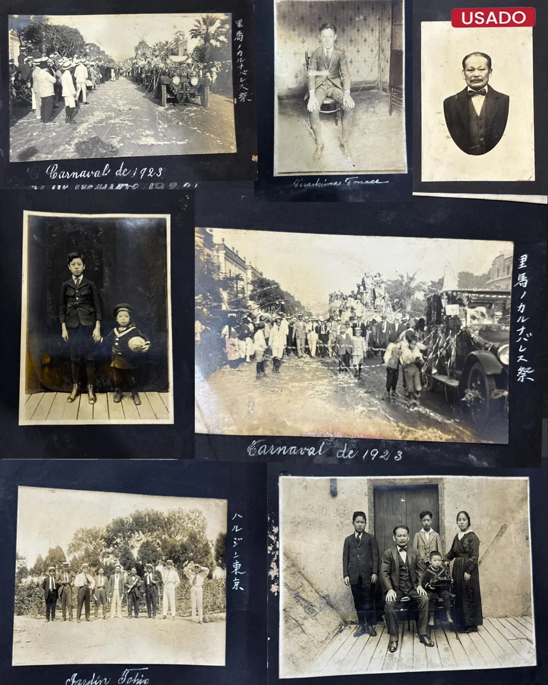 ARCHIVO FOTOGRÁFICO HISTÓRICO DE LA INMIGRACIÓN JAPONESA Y COMUNIDAD NIKKEI EN EL PERÚ (C. 1910–1940) – 3 ÁLBUMES, 443 FOTOGRAFÍAS ORIGINALES - Imagen 21