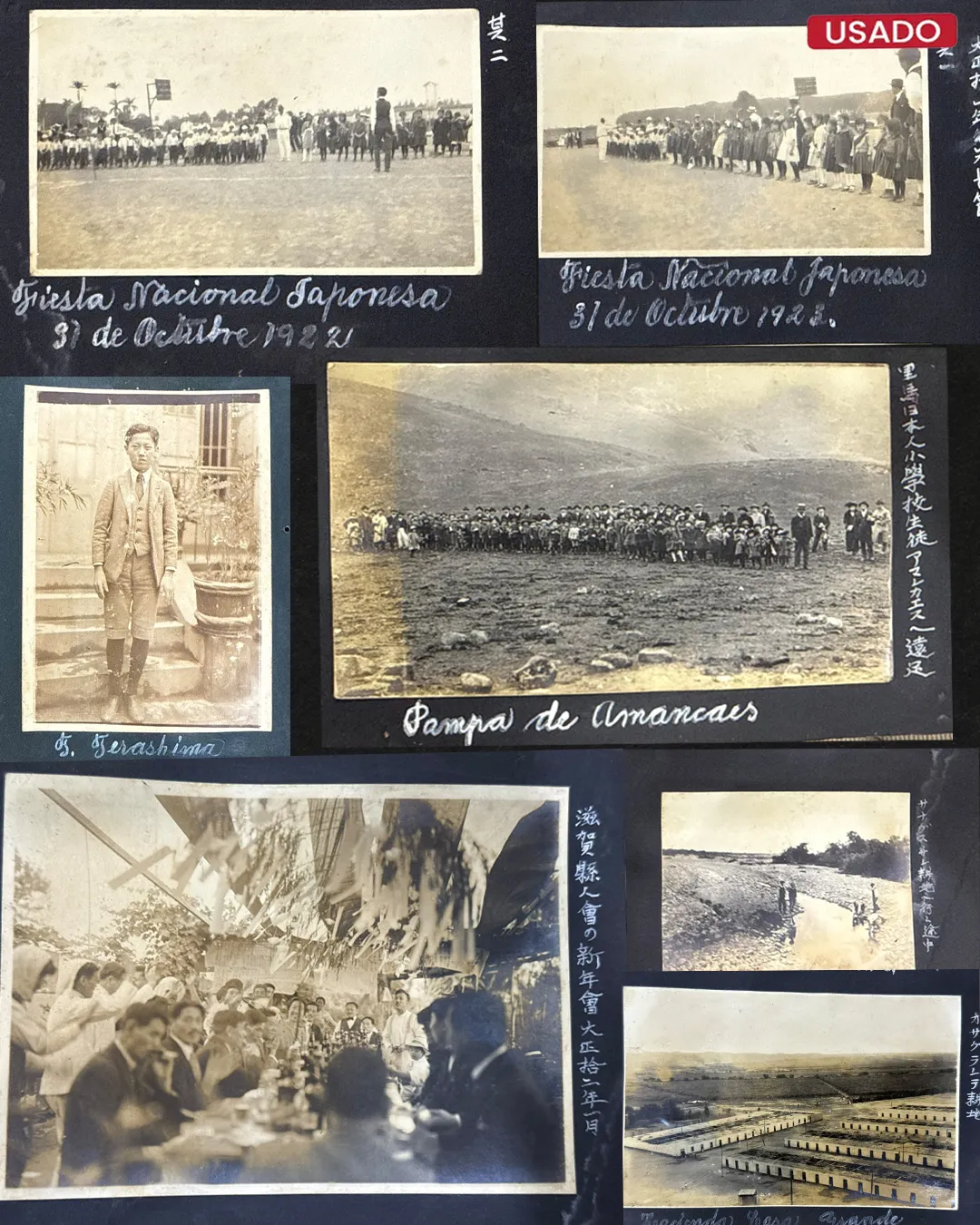 ARCHIVO FOTOGRÁFICO HISTÓRICO DE LA INMIGRACIÓN JAPONESA Y COMUNIDAD NIKKEI EN EL PERÚ (C. 1910–1940) – 3 ÁLBUMES, 443 FOTOGRAFÍAS ORIGINALES - Imagen 22