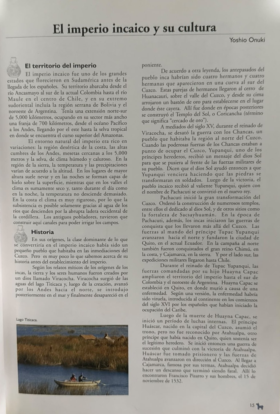 EXPOSICIÓN DEL GRAN INCA ETERNO: LA TRISTEZA DE LA NIÑA JUANITA - PORTADA