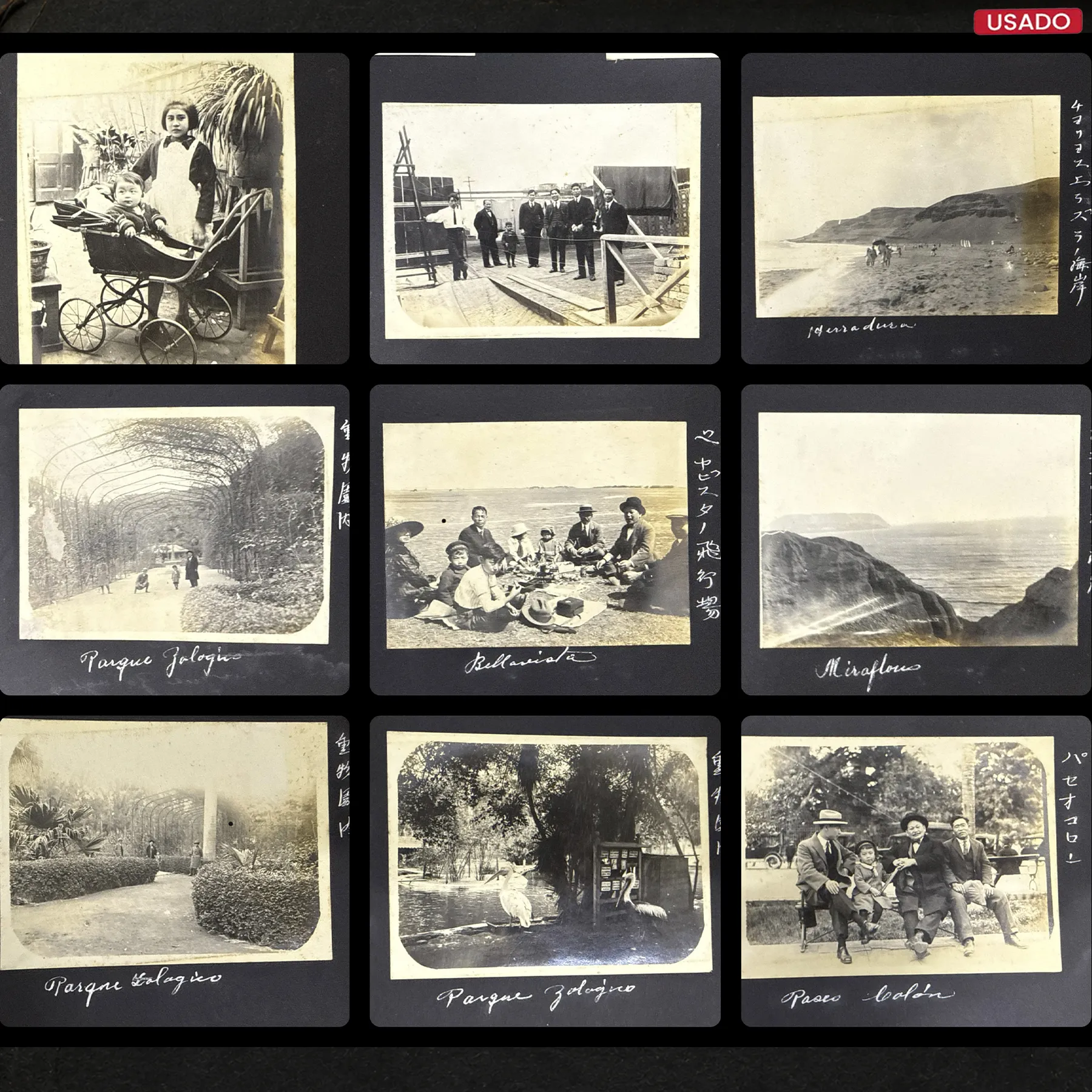 ARCHIVO FOTOGRÁFICO HISTÓRICO DE LA INMIGRACIÓN JAPONESA Y COMUNIDAD NIKKEI EN EL PERÚ (C. 1910–1940) – 3 ÁLBUMES, 443 FOTOGRAFÍAS ORIGINALES - Imagen 27