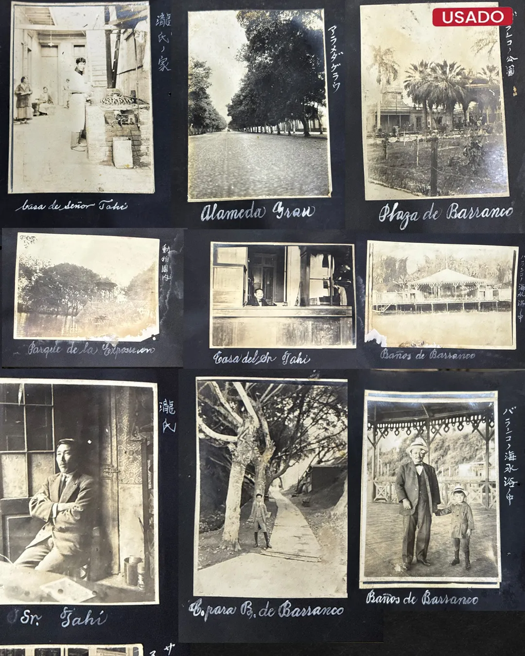 ARCHIVO FOTOGRÁFICO HISTÓRICO DE LA INMIGRACIÓN JAPONESA Y COMUNIDAD NIKKEI EN EL PERÚ (C. 1910–1940) – 3 ÁLBUMES, 443 FOTOGRAFÍAS ORIGINALES - Imagen 9