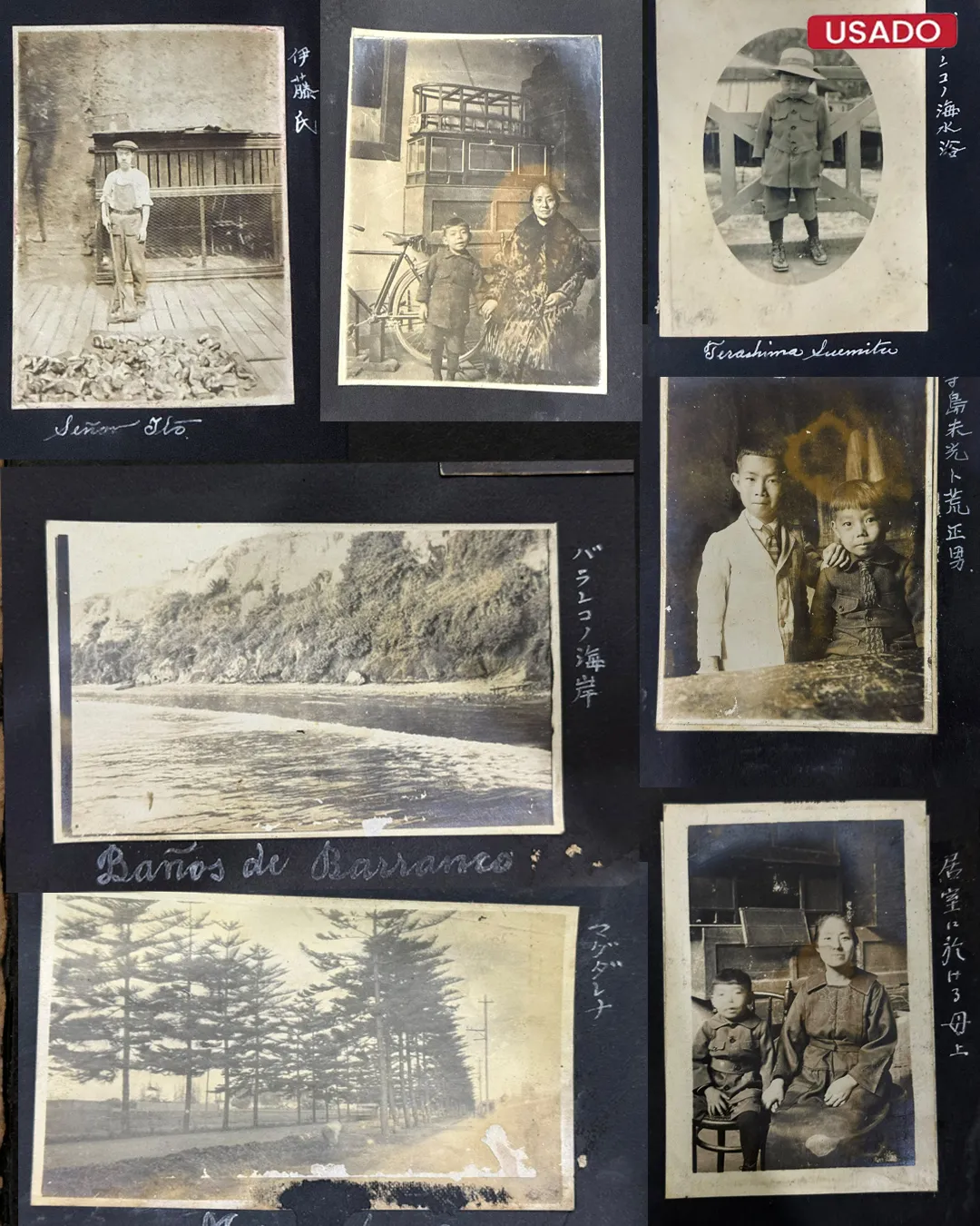 ARCHIVO FOTOGRÁFICO HISTÓRICO DE LA INMIGRACIÓN JAPONESA Y COMUNIDAD NIKKEI EN EL PERÚ (C. 1910–1940) – 3 ÁLBUMES, 443 FOTOGRAFÍAS ORIGINALES - Imagen 7