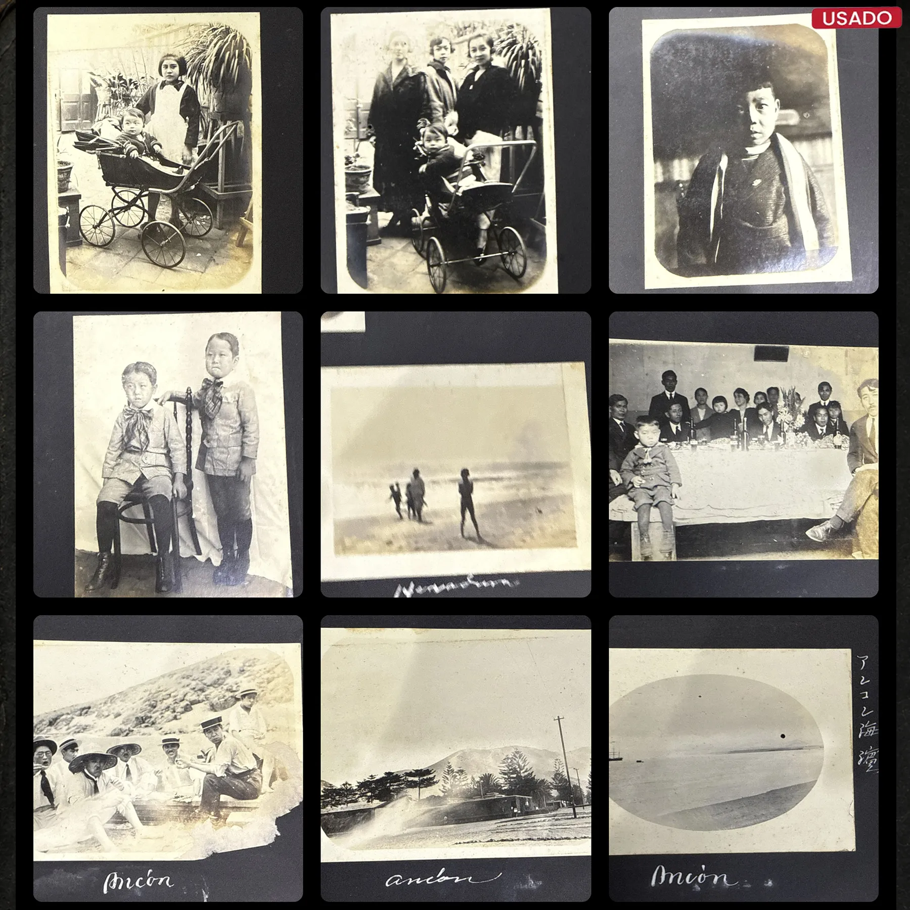 ARCHIVO FOTOGRÁFICO HISTÓRICO DE LA INMIGRACIÓN JAPONESA Y COMUNIDAD NIKKEI EN EL PERÚ (C. 1910–1940) – 3 ÁLBUMES, 443 FOTOGRAFÍAS ORIGINALES - Imagen 26