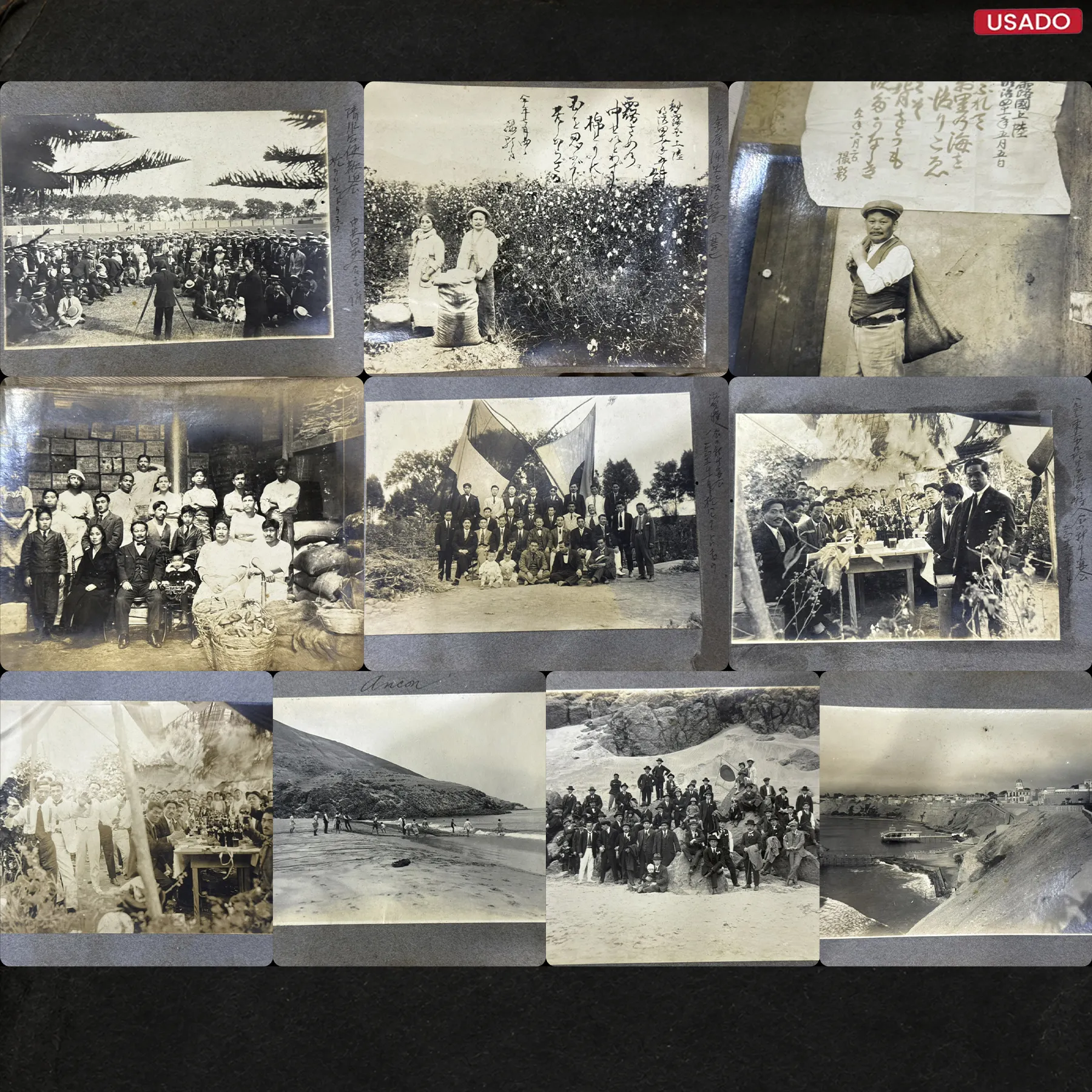ARCHIVO FOTOGRÁFICO HISTÓRICO DE LA INMIGRACIÓN JAPONESA Y COMUNIDAD NIKKEI EN EL PERÚ (C. 1910–1940) – 3 ÁLBUMES, 443 FOTOGRAFÍAS ORIGINALES - Imagen 38