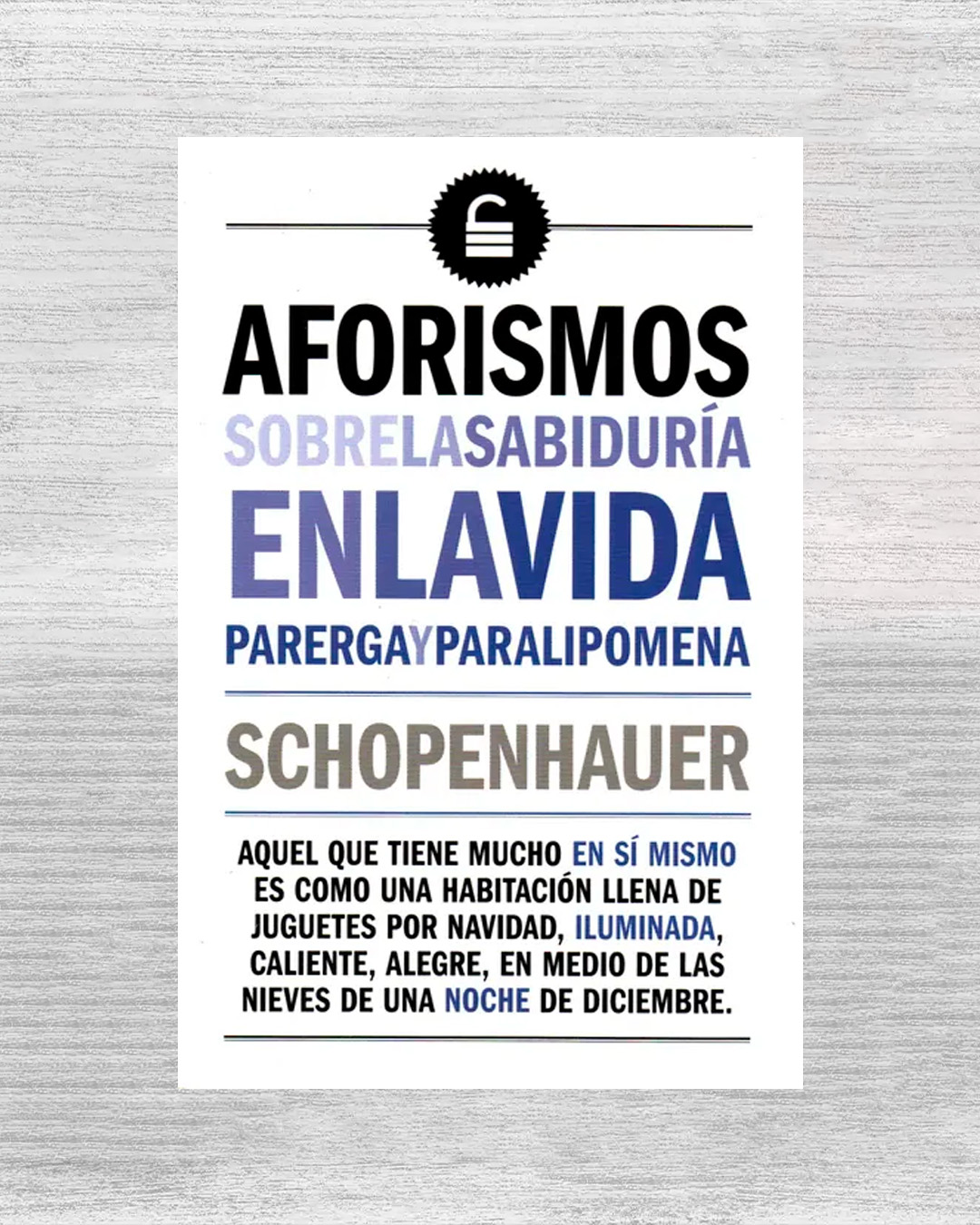 AFORISMOS SOBRE LA SABIDURIA EN LA VIDA