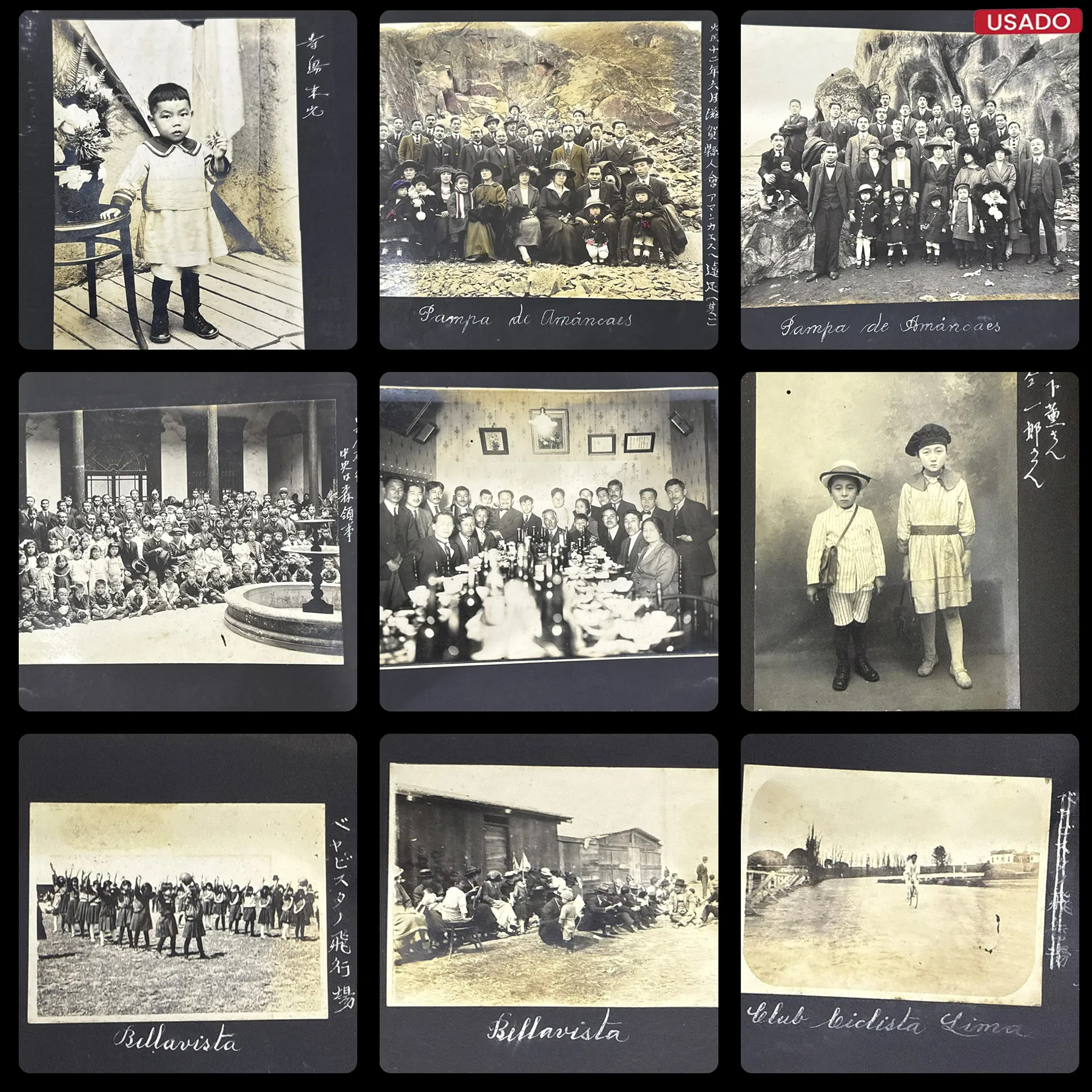 ARCHIVO FOTOGRÁFICO HISTÓRICO DE LA INMIGRACIÓN JAPONESA Y COMUNIDAD NIKKEI EN EL PERÚ (C. 1910–1940) – 3 ÁLBUMES, 443 FOTOGRAFÍAS ORIGINALES - Imagen 13