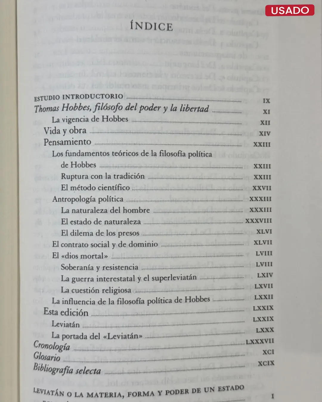 HOBBES: LEVIATÁN (EDICION GREDOS) - Imagen 2