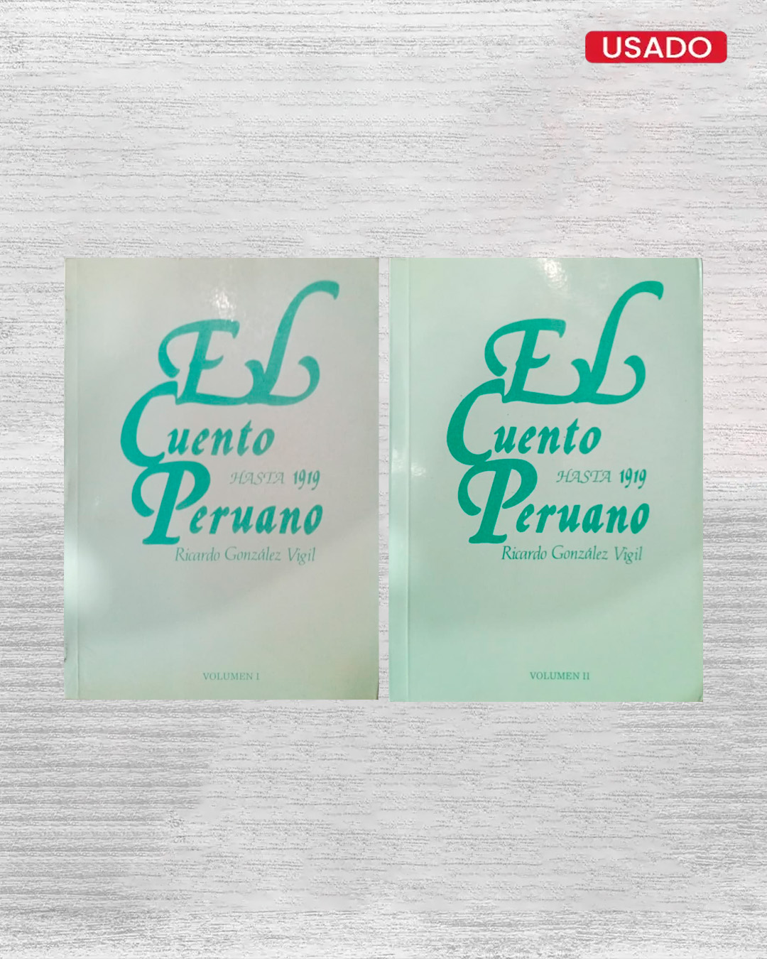 EL CUENTO PERUANO HASTA 1919 (2 TOMOS)