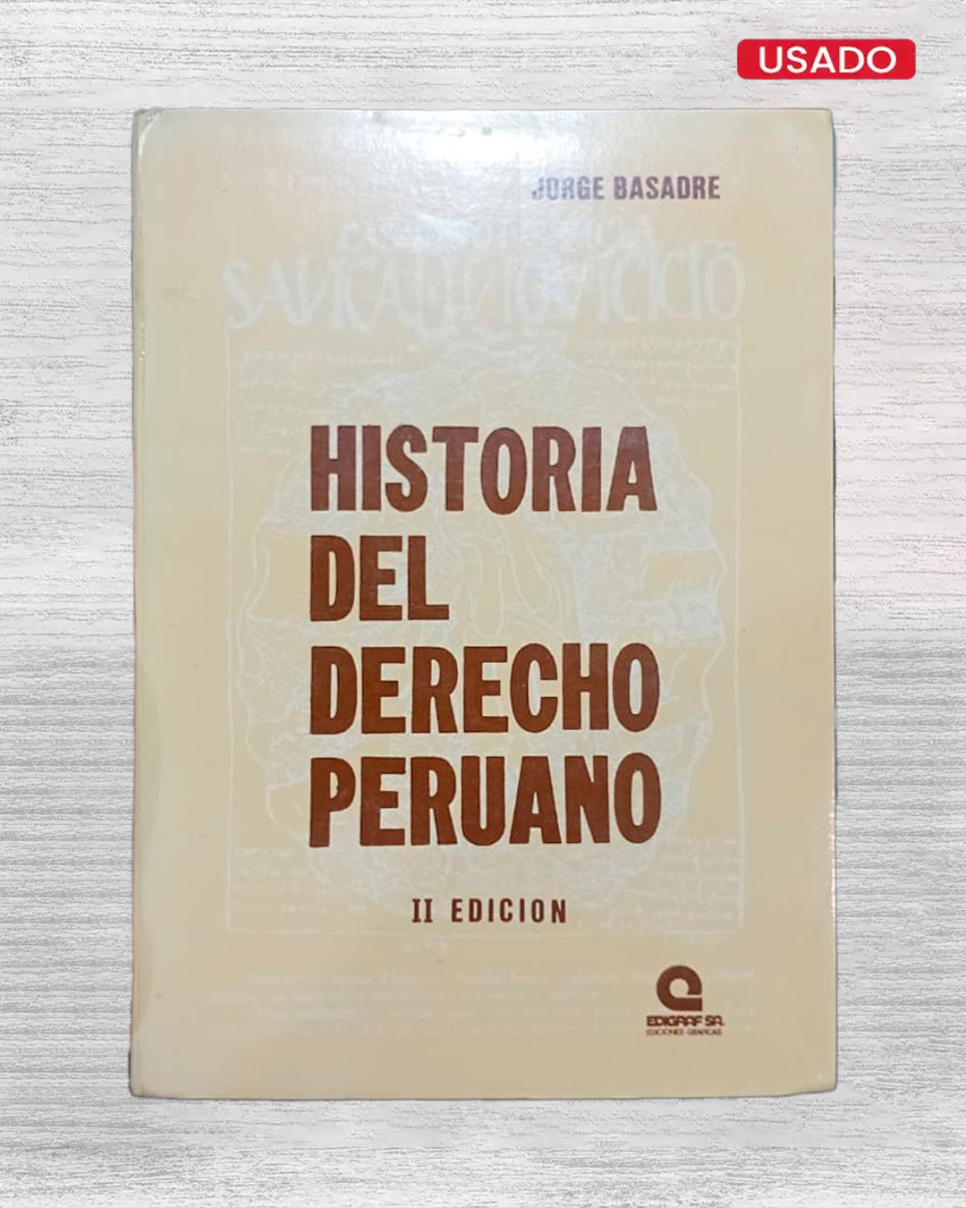 HISTORIA DEL DERECHO PERUANO