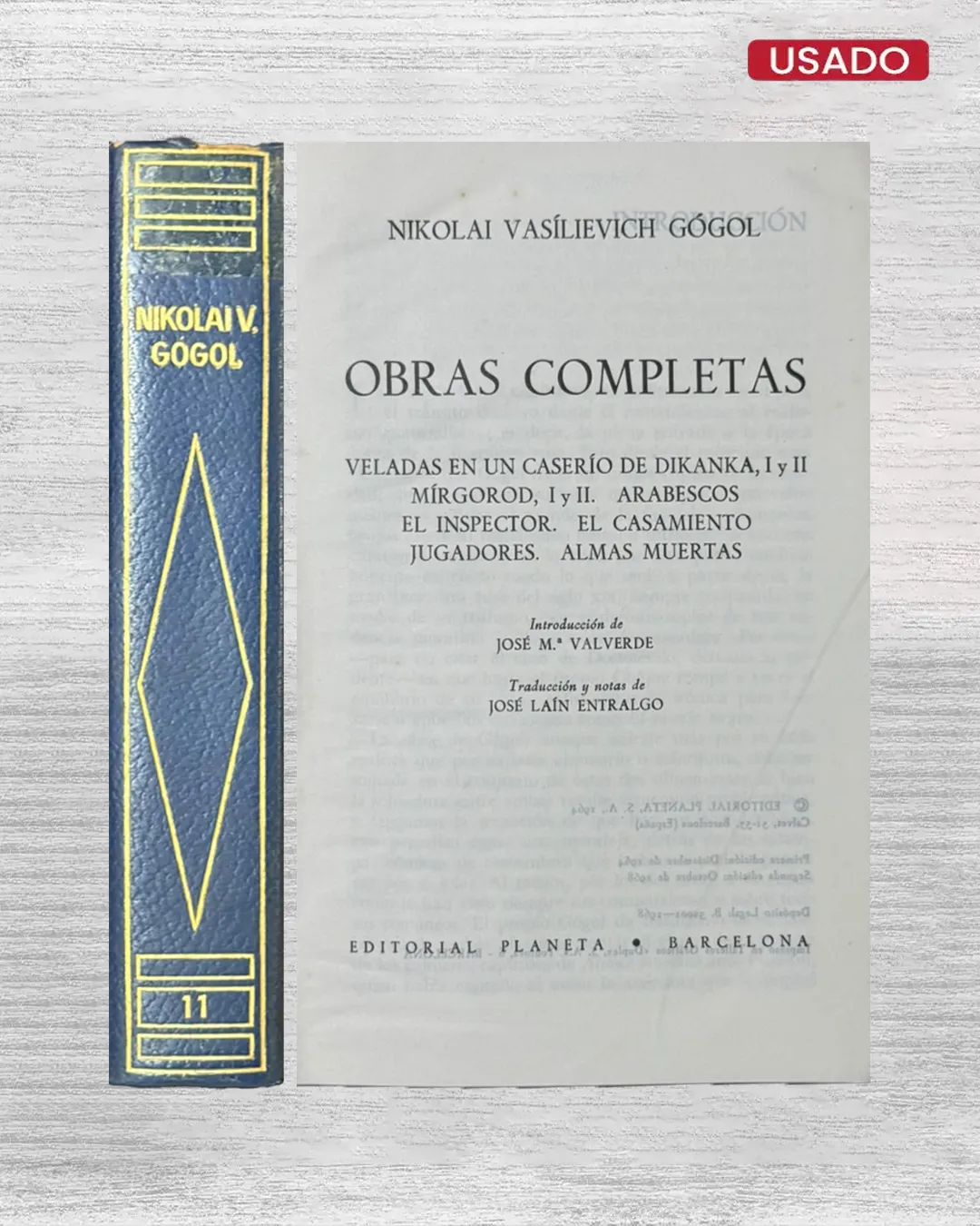 NIKOLAI VASÍLIEVICH GÓGOL: OBRAS COMPLETAS
