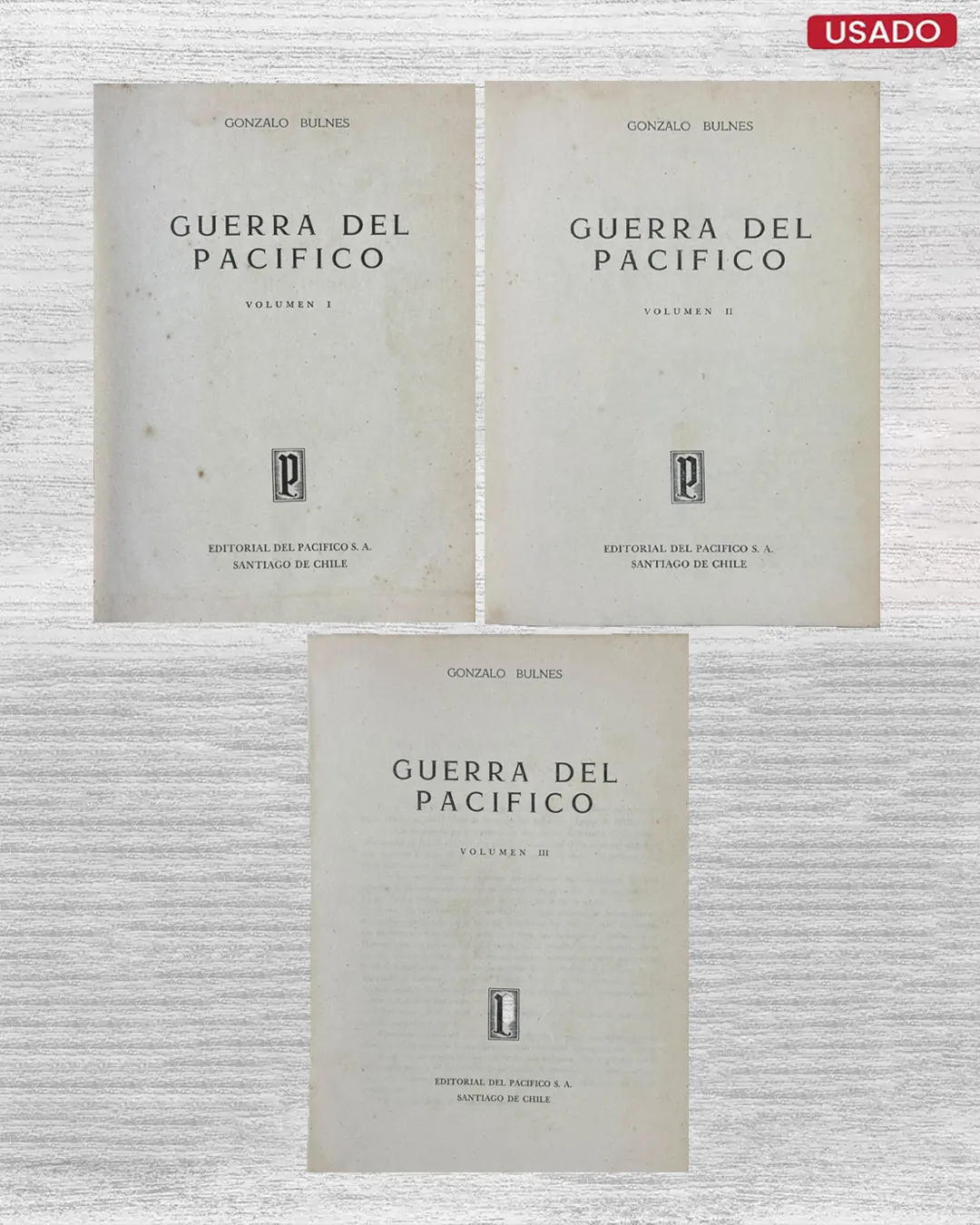 GUERRA DEL PACIFICO (3 TOMOS)