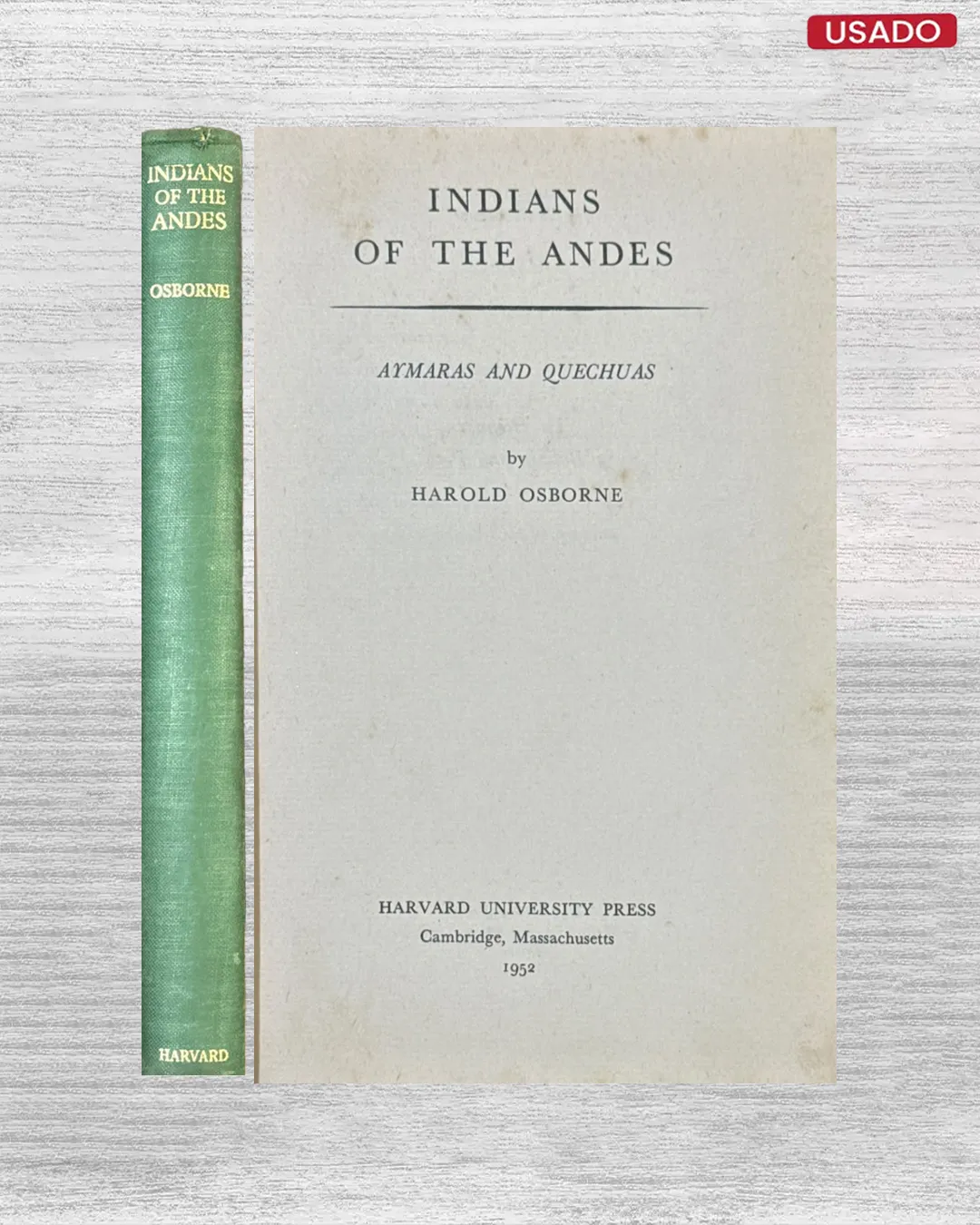 INDIANS OF THE ANDES: AYMARAS AND QUECHUAS (TEXTO EN INGLES)
