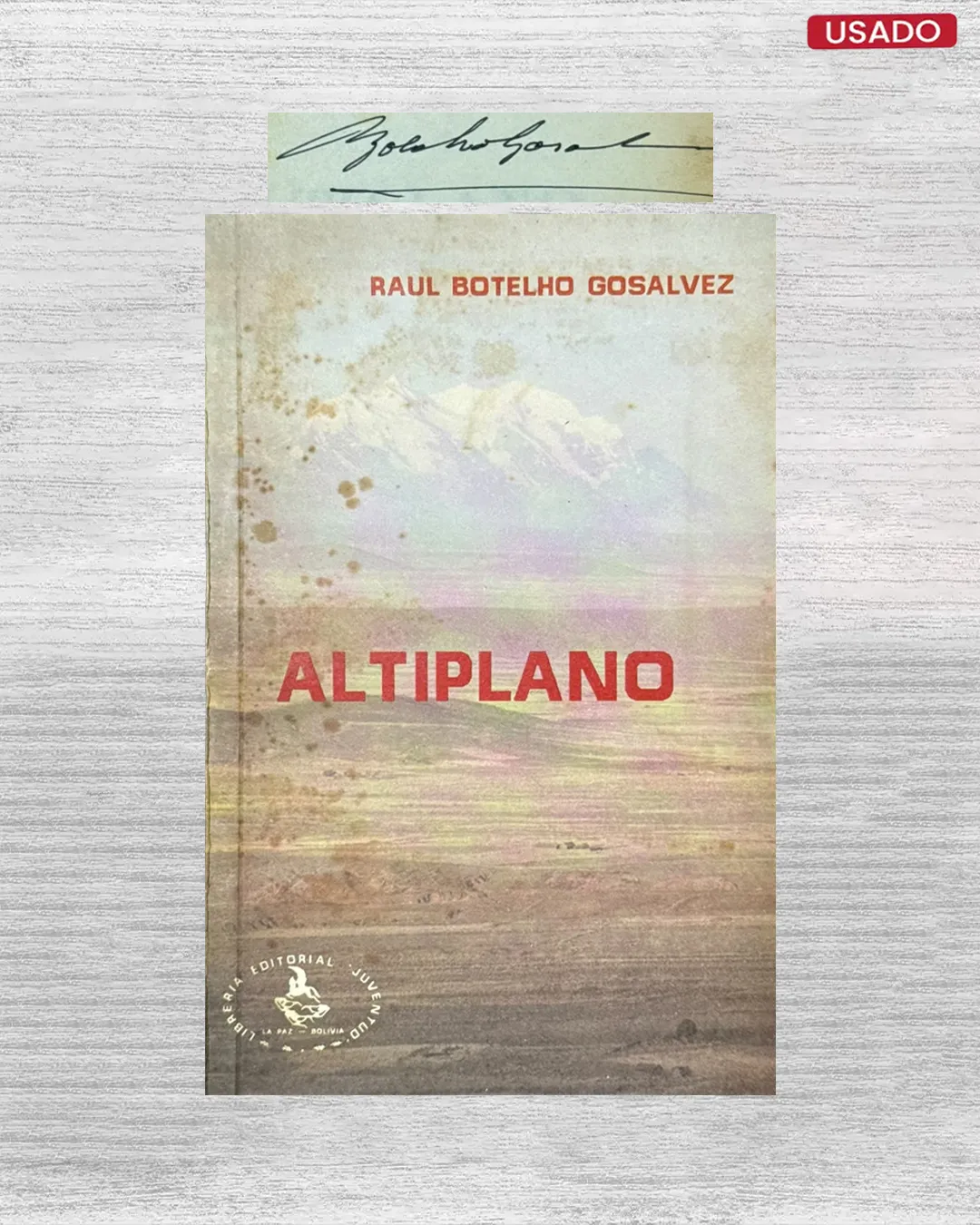 ALTIPLANO - CON FIRMA DEL AUTOR