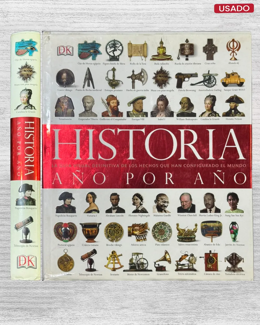 HISTORIA: LA GUÍA VISUAL DEFINITIVA DE LOS HECHOS QUE HAN CONFIGURADO EL MUNDO AÑO POR AÑO