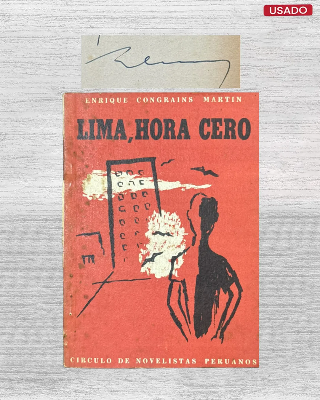 LIMA, HORA CERO (CON FIRMA DEL AUTOR)