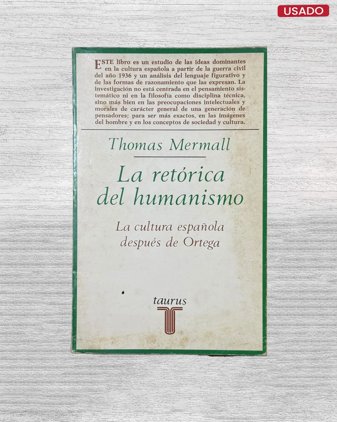LA RETORICA DEL HUMANISMO