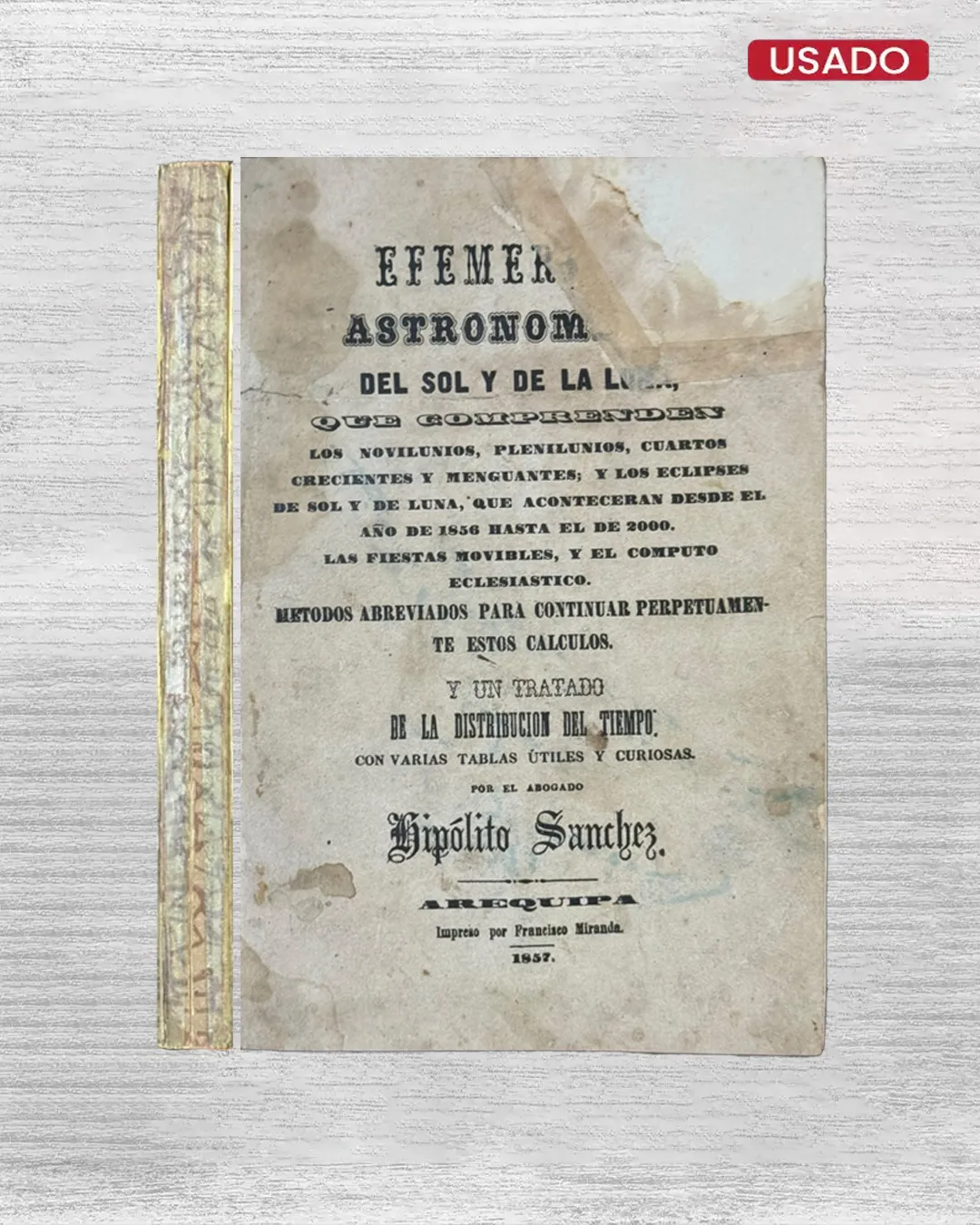 EFEMERIDES ASTRONOMICAS DEL SOL Y LA LUNA
