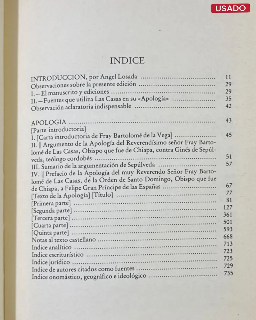 OBRAS COMPLETAS DE FRAY BARTOLOMÉ DE LAS CASAS: 9. APOLOGÍA - Imagen 3