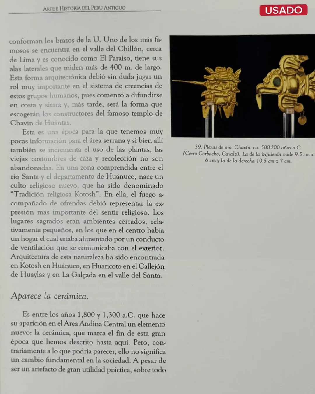 ARTE E HISTORIA DEL PERU ANTIGUO - Imagen 4